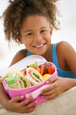 Girl Eating Healthy - Food Insecurity in Brevard County